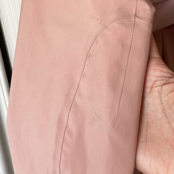 Lululemon Rain Rebel Waterproof Hooded Jacket Pink Clay Size 4 FLAWED - Picture 6 of 12